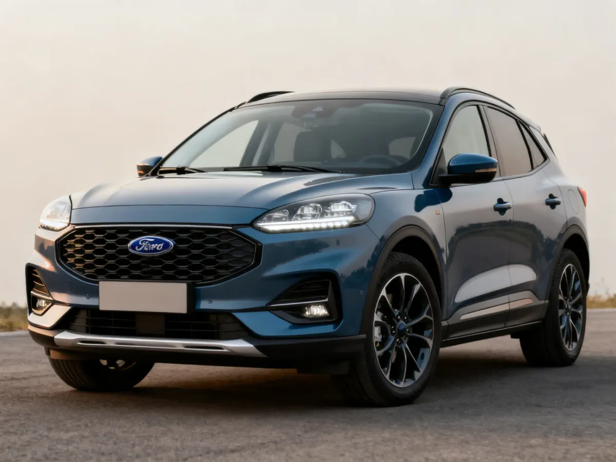 Ford Kuga MK3 po liftingu z odświeżonym przodem