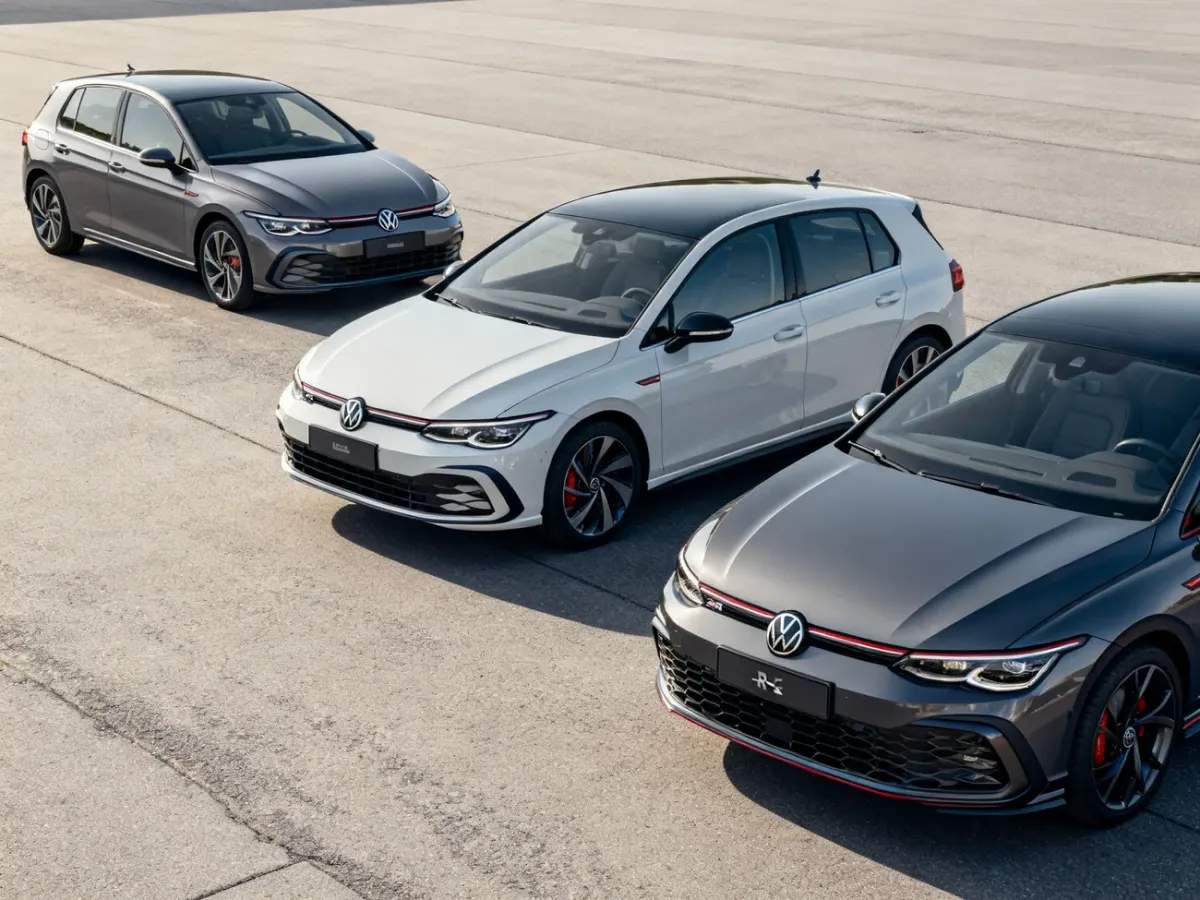 Volkswagen Golf 8 w różnych wersjach wyposażenia i stylizacji