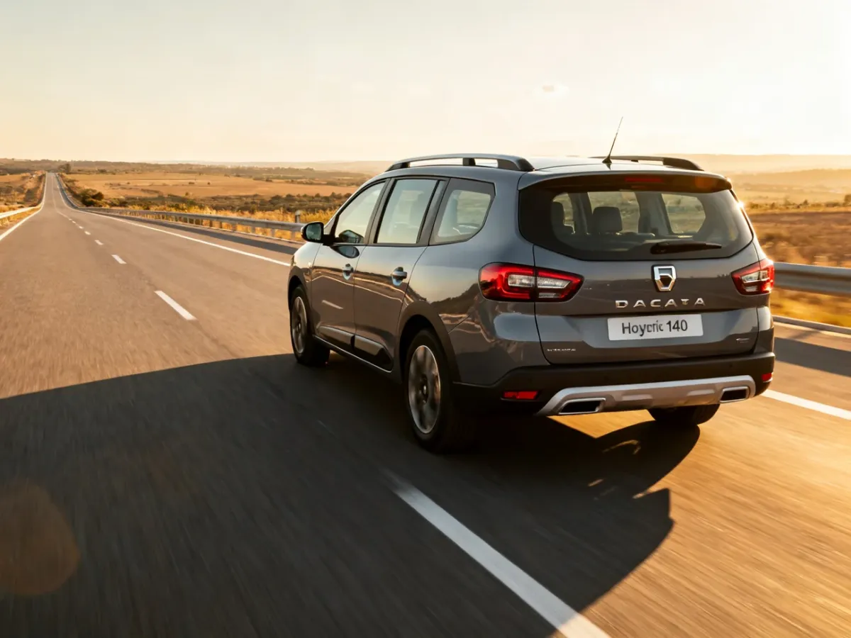 Dacia Jogger Hybrid 140 na autostradzie